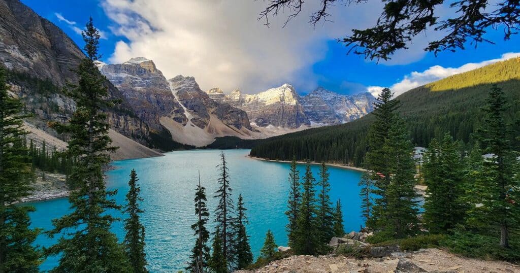 Moraine Lake from Rockpile