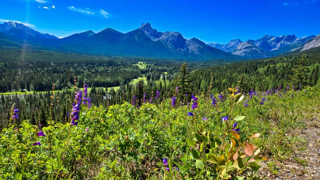 Kananaskis village view to Golf Course