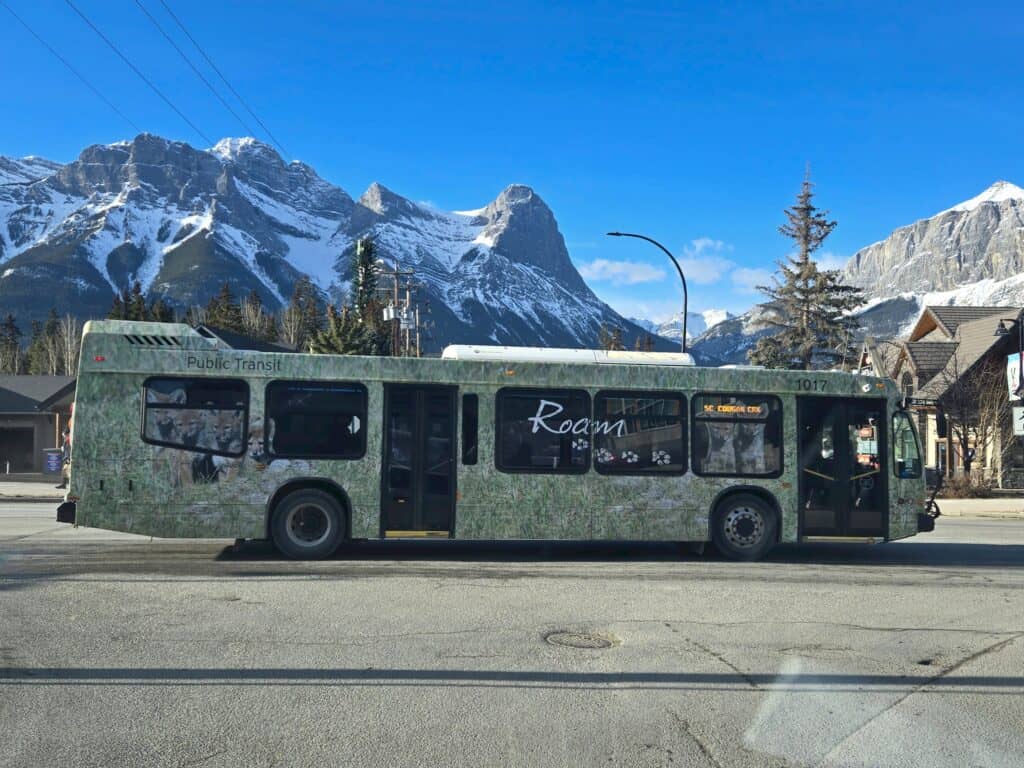Canadian Rockies without a car - Roam bus