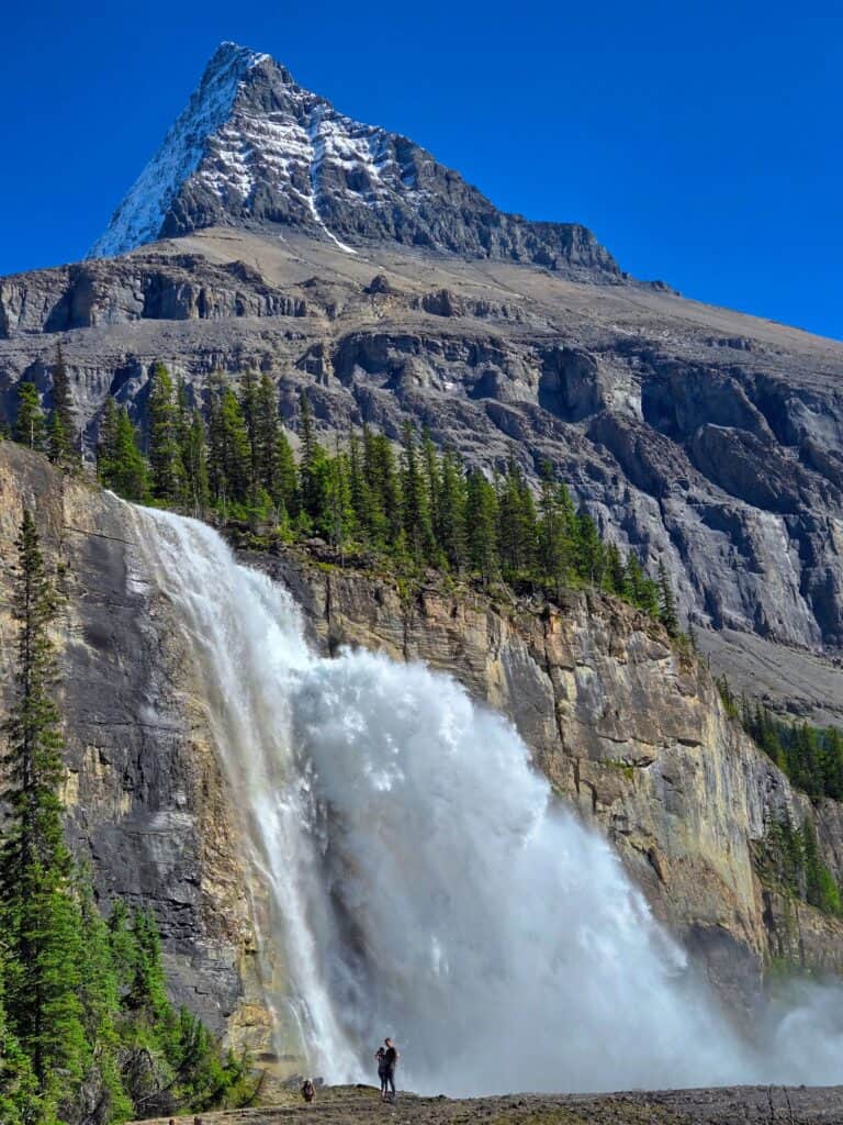 Emperor Falls Mount Robson provincial park