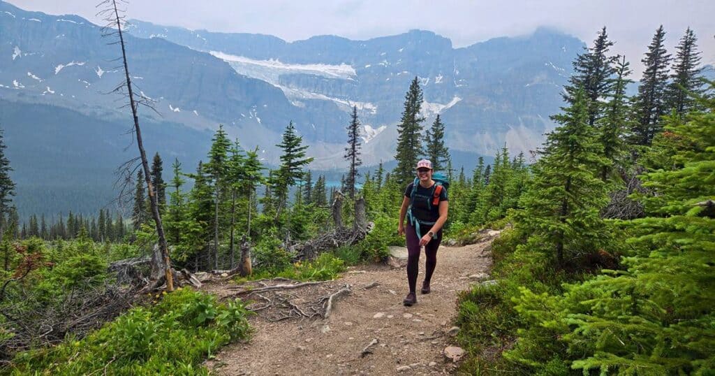 Always have a bear spray on trails. What to pack for the Canadian Rockies 